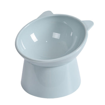 45°Neck,Anti-overturning Binaural Pet Bowl